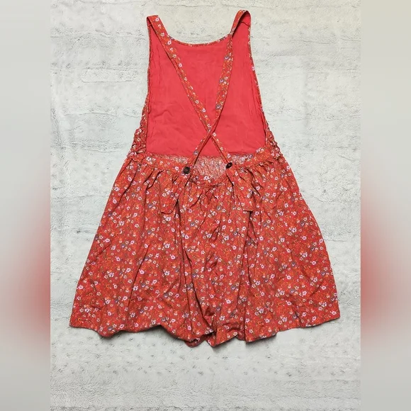 Free People Petunia Mini Dress Women's Medium Poppy Combo Bohemian Scandigirl - Picture 12 of 12